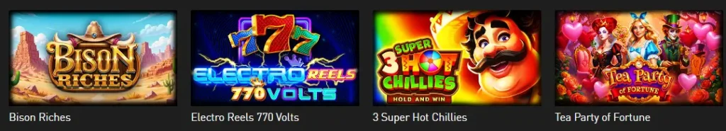 Options de mise 770 CASINO